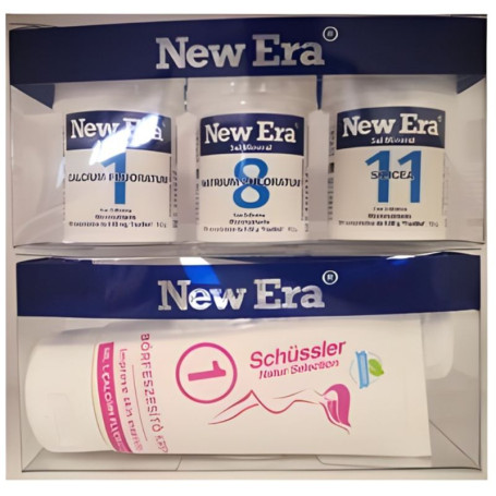 Schüssler Trio Soft (Sels 1+8+11 et Crèmes 1+11) New Era