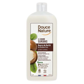 Gel douche au beurre de karité Douce Nature 1L