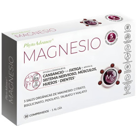 Magnésium 30 comprimés Phytoadvance