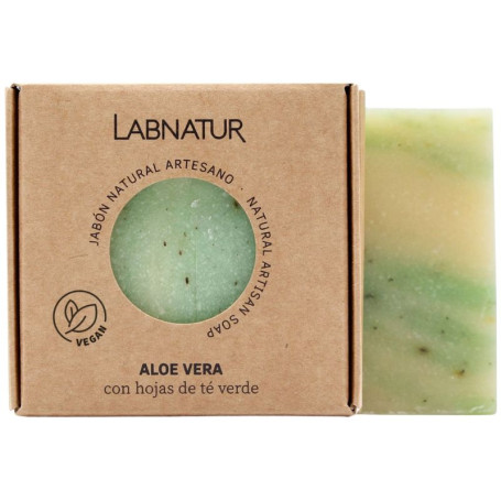 Savon naturel à l'aloe vera de qualité supérieure 100 g Labnatur Savon naturel à l'aloe vera de qualité supérieure 100 g Labnatur