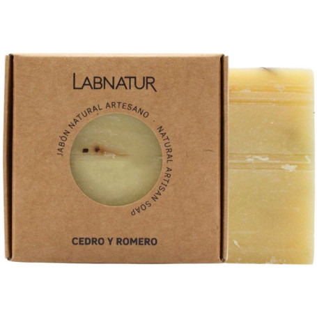 Savon naturel premium au cèdre et au romarin 100 g Labnatur Savon naturel premium au cèdre et au romarin 100 g Labnatur