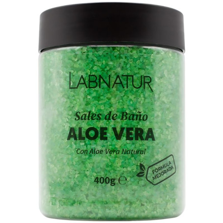 Sels de bain à l&#39;aloe vera 400 g Labnatur