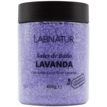 Sels de bain à la lavande 400 g Labnatur