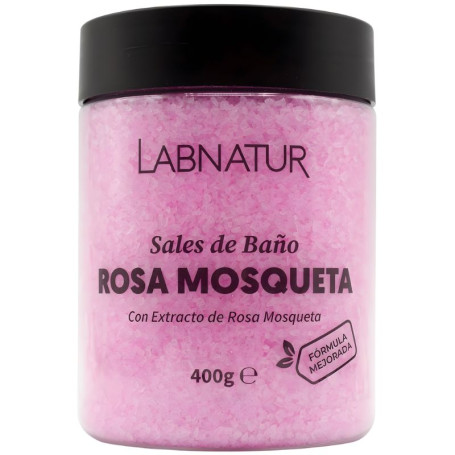 Sels de bain à la rose musquée 400 g Labnatur