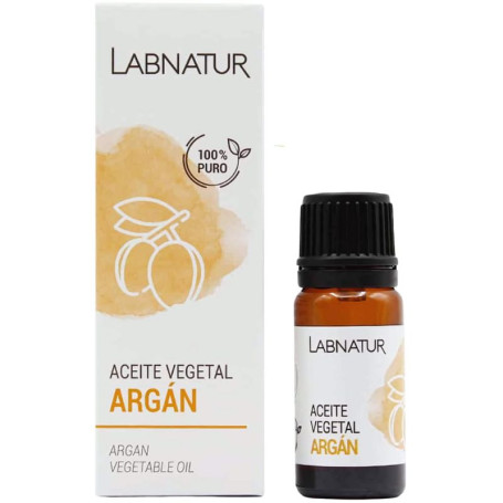 Huile végétale d'argan 100 % pure 10 ml Labnatur Huile végétale d'argan 100 % pure 10 ml Labnatur