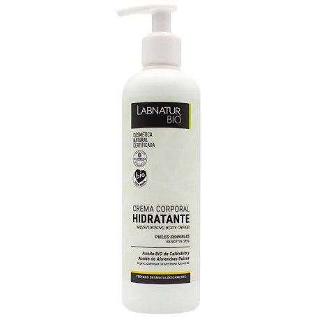 Crème hydratante pour le corps pour peaux sensibles 300 ml Labnatur Bio