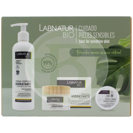 Pack de soins pour peaux sensibles Labnatur Bio