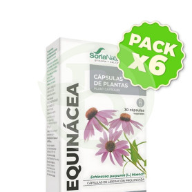 Pack 6x Equinácea 30 Cápsulas Soria Natural