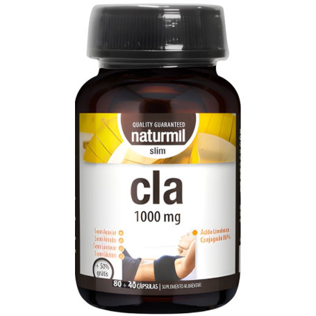 Cla Slim 1000 mg 80 + 40 perles Naturmil Cla Slim 1000 mg 80 + 40 perles Naturmil