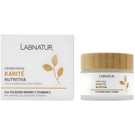 Crème visage au beurre de karité 50 ml Labnatur