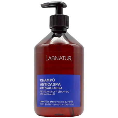 Shampooing antipelliculaire à la niacinamide 500 ml Labnatur