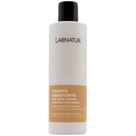 Shampoing hydratant à la noix de coco et à l&#39;avoine avec kératine 250 ml Labnatur