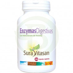 Enzymes Digestives 100 Gélules Sura Vitasan