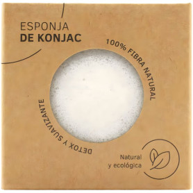 Éponge konjac naturelle Sys