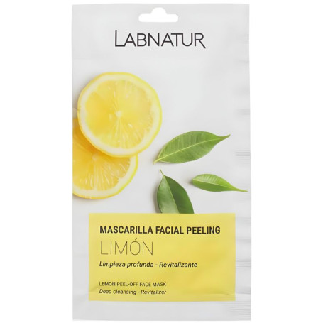 Masque visage exfoliant au citron 10 ml Labnatur