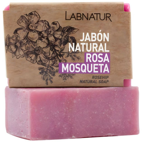 Savon naturel à la rose musquée 100 g Labnatur
