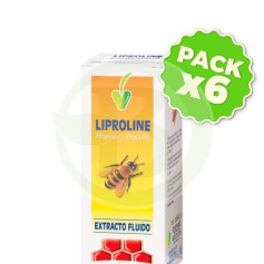 Lot de 6 extraits fluides Liproline 30 ml. Nova Diet