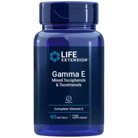 Mélange de gamma-tocophérols et de tocotriénols, 60 perles, pour une hydratation optimale.