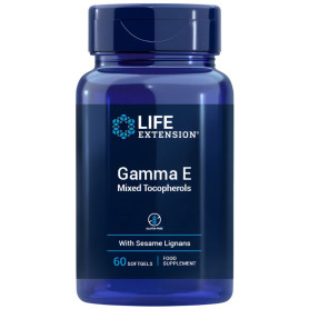Tocophérols gamma et mixtes 60 perles pour une vie plus longue