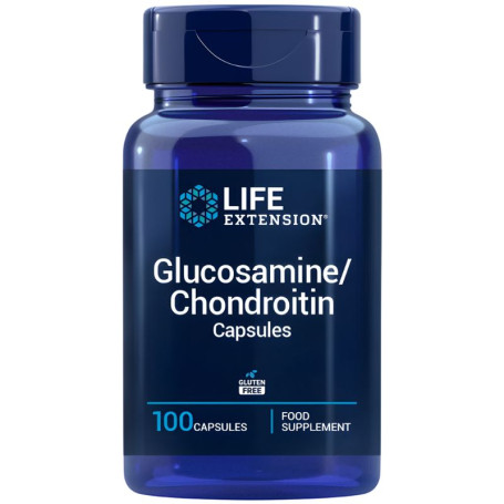 Glucosamine et chondroïtine 100 capsules Life Extension