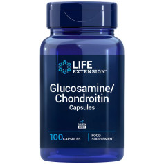 Glucosamine et chondroïtine 100 capsules Life Extension