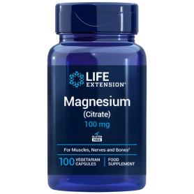 Citrate de magnésium 100 mg, 100 capsules, Life Extension