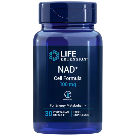 Nad+ Cell Formula 100 mg, 30 capsules, Life Extension