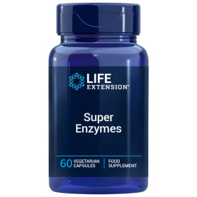 Super Enzymes 60 Capsules Prolongation de la Vie