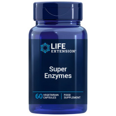 Super Enzymes 60 Capsules Prolongation de la Vie