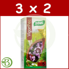 Pack 3x2 Vigor Pec Sirop 240Ml. Santiveri