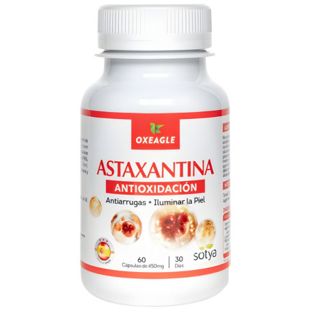 Astaxanthine 450 mg, 60 gélules Sotya