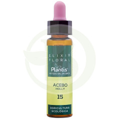 Élixir floral 15 houx 10Ml. Plantis