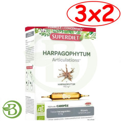 Pack de 3 x 2 Harpagofit Bio 20 ampoules 10 ml Superdiet