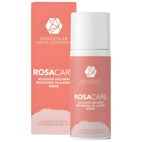 Crème apaisante pour le visage Schüssler Rosacare 50 ml Natur Cosmedics