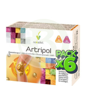 Pack 6x Artripol 60 Capsulas Novadiet