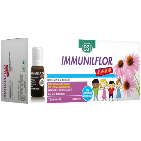 Immunilflor Junior Mini Boisson 12 Flacons Esi