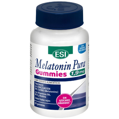 Mélatonine Pure 1,9Mg Gummies 60 Gummies Esi