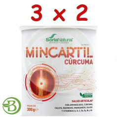 Pack 3x2 Mincartil (ancienne formule renforcée) 300Gr Soria Natural
