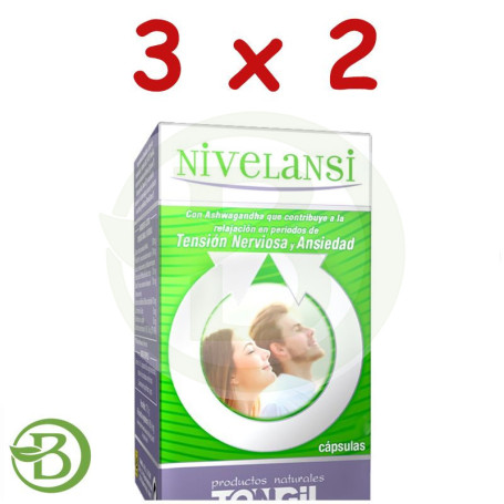 Pack 3x2 Nivelansi 80 Cápsulas Tongil