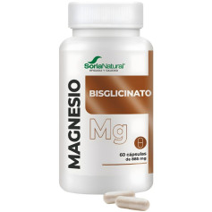 Bisglycinate de magnésium 60 capsules Soria Naturel