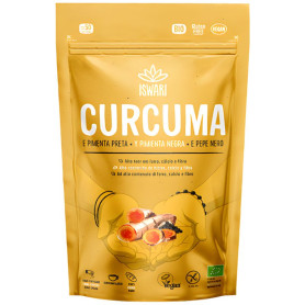 Curcuma et poivre noir 150g Iswari