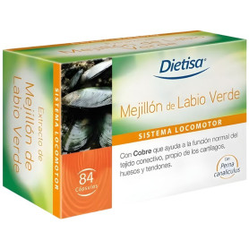 Moule à lèvres vertes 84 capsules Dietisa