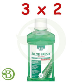 Pack 3x2 Aloe Fresh Colutorio Zero 500Ml. Esi
