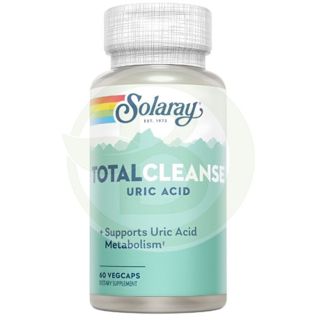 Total Cleanse Acide Urique 60 Capsules Solaray