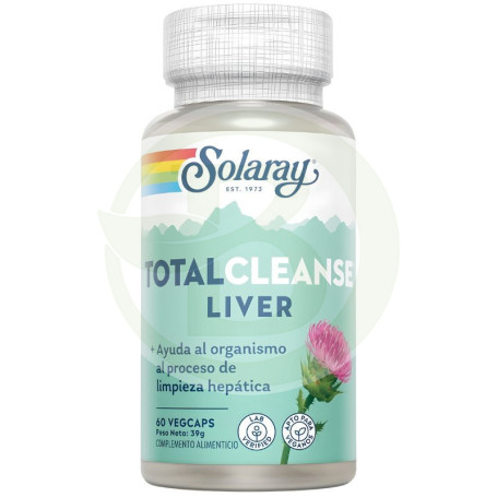 Solaray Total Cleanse Foie 60 Capsules