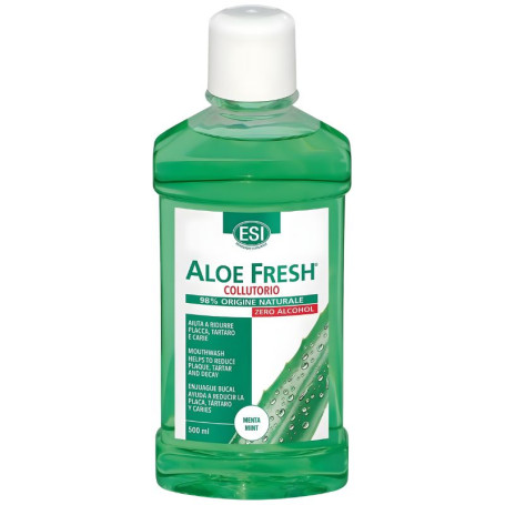 Bain de bouche Aloe Fresh Zero Menthe 500 ml. Oui