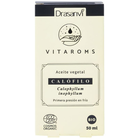 Huile végétale de calophyllum (première pression à froid) 50 ml Drasanvi