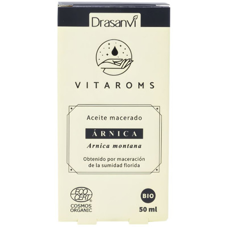 Huile végétale macérée à l'arnica Vitaroms 50 ml Drasanvi