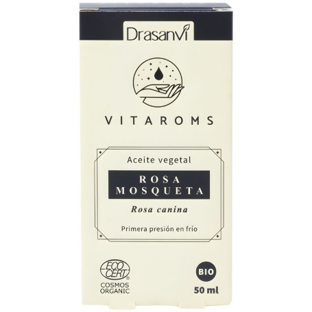 Huile végétale de rose musquée (1ère pression à froid) 50 ml Drasanvi