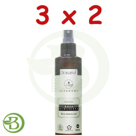 Pack 3x2 Hidrolato De Rosa Damascena Bio Vitaroms 200Ml Drasanvi